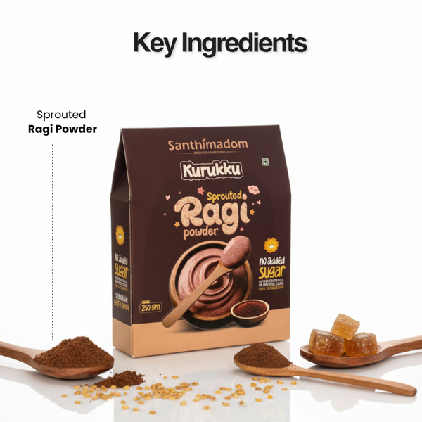 Ragi Kurukku | Not Fried | Goodness of Millets Crunchy | Fibre Rich, High Protein | Gluten-Free | Healthy Snacks