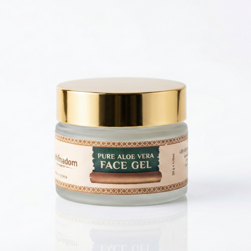 Pure Aloe Vera Face Gel  Santhimadomayurveda