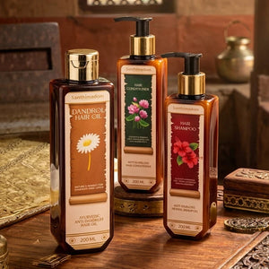 Anti Dandruff Hair Care Combo – Complete Ayurvedic Solution for Dandruff-Free Hair