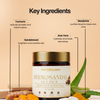 Key ingredient of Santhimadom Ayurveda Dermosandal Face Pack packaging