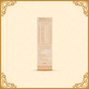 Back view of Santhimadom Ayurveda Dhanwandaram Thailam packaging