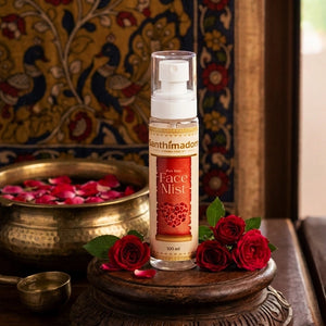 Pure Rose Face Mist (Hydrosol) – Organic Rose Water for Hydration & Glow