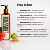 Sulfate-free Ayurvedic hair conditioner for healthy and manageable hair