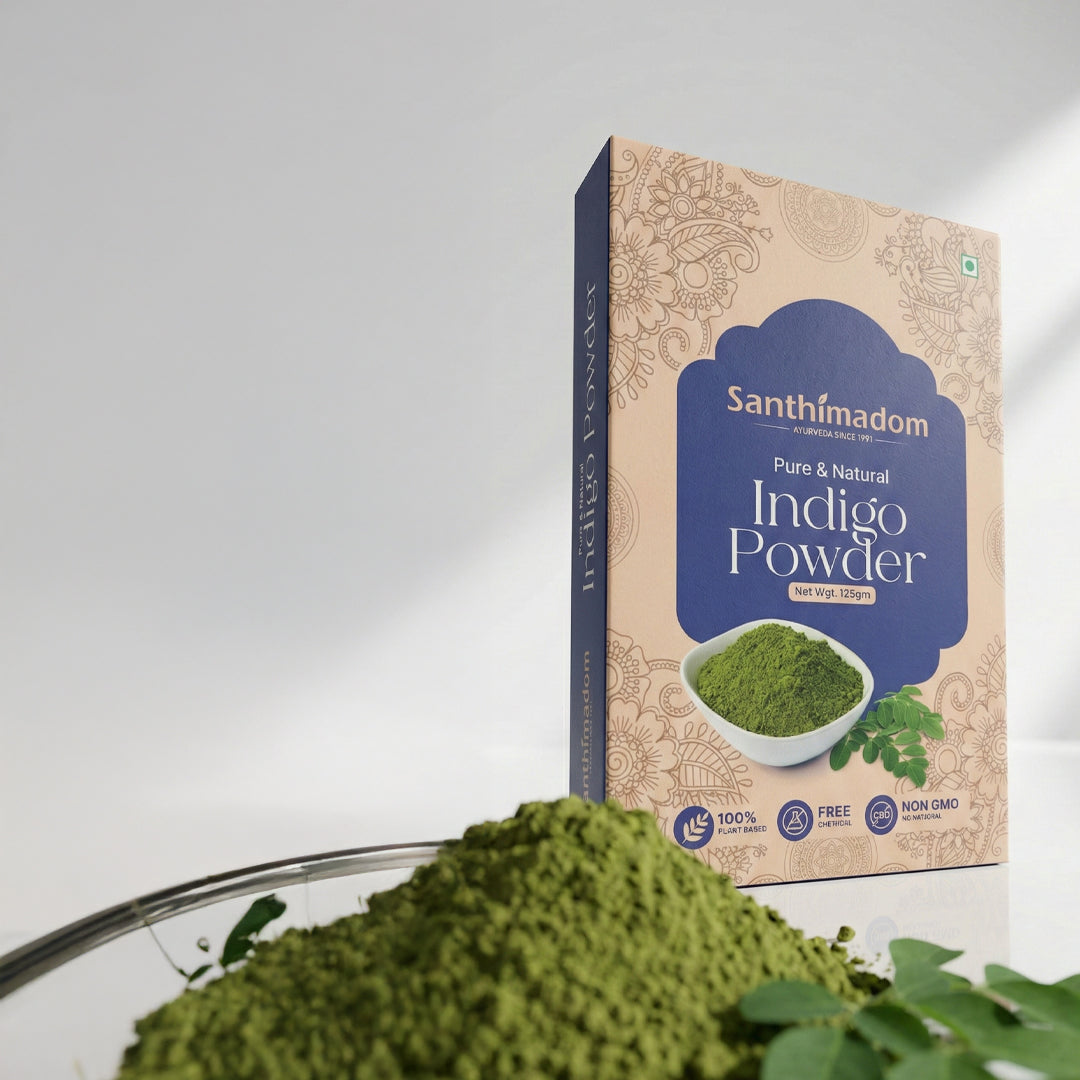 Guide to Using Indigo Powder for Hair – Santhimadomayurveda