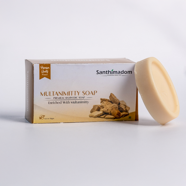 Multanimitty Soap – Deep cleansing Ayurvedic soap for clear, oil-balanced skin