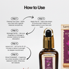Ayurvedic saffron face oil for glowing skin, dark spots, and uneven skin tone
