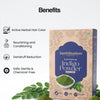 Santhimadom Ayurveda Indigo Powder 125g for natural hair colouring and hair care