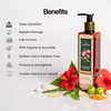 Ayurvedic hair conditioner for frizz control, hydration, and shine