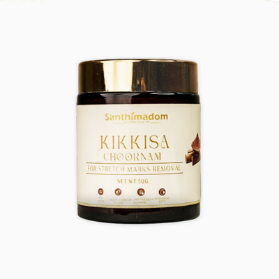 Santhimadom Ayurveda Kikkisa Choornam 200g for stretch mark care and healthy skin