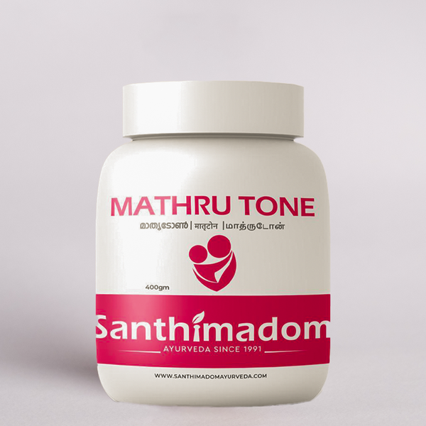 Santhimadom Ayurveda Mathru Tone 400g for postpartum recovery and maternal wellness
