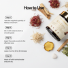 Natural Ayurvedic powder for postpartum skin care and stretch mark support