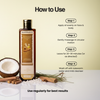 Natural Ayurvedic coconut oil for healthy, radiant, and nourished skin