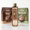 Santhimadom First Growth Bundle with Ragi Kurukku, Banana Kurukku, and Virgin Coconut Oil for baby nutrition