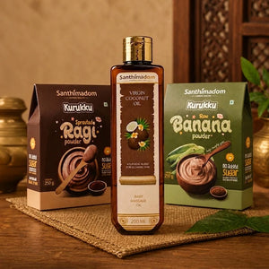 Santhimadom First Growth Bundle – Complete Baby Nutrition Combo for Healthy Growth