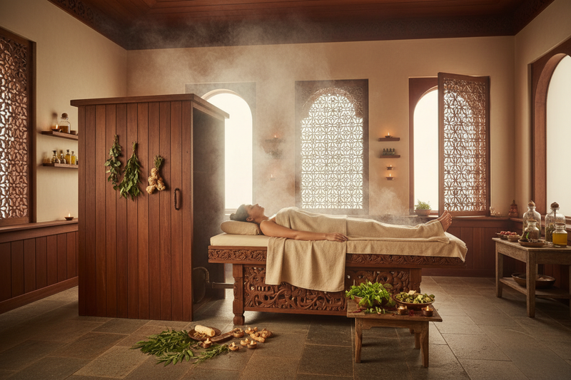 Steam bath (Swedana)